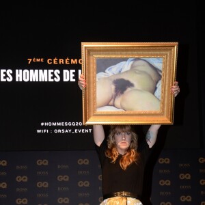 Daphné Bürki à la 7ème cérémonie des "Hommes de l'Année GQ" au musée d'Orsay à Paris, le 23 novembre 2016. © Rachid Bellack