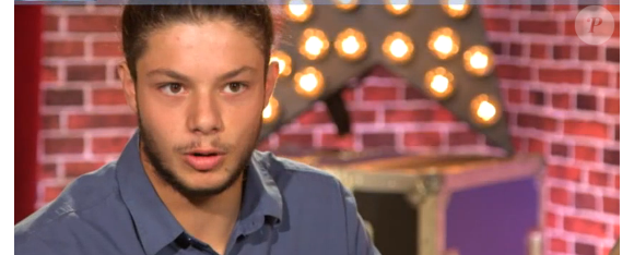 Nathan dans "Incroyable Talent" sur M6 le 29 novembre 2016.