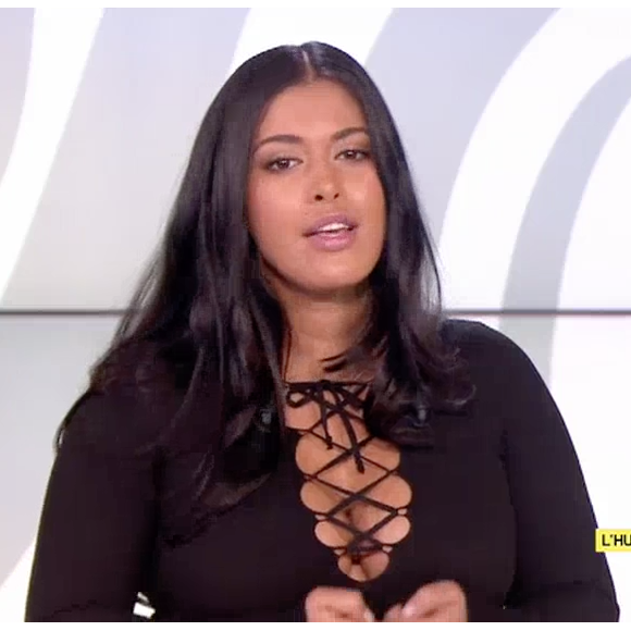 Ayem Nour en dit plus sur sa bagarre avec Matthieu Delormeau. Le "Mad Mag" sur NRJ12. Le 25 novembre 2016.