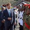 Le prince Harry arrive à Kingstown - Le prince Harry en visite sur l'île de Saint-Vincent-et-les-Grenadines à l'occasion de son voyage officiel de 15 jours dans les Caraïbes le 26 novembre 2016