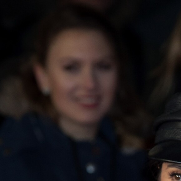 Salma Hayek et son mari François-Henri Pinault à la première de 'I Am Bolt' à The Odeon à Leicester Square à Londres, le 28 novembre 2016.