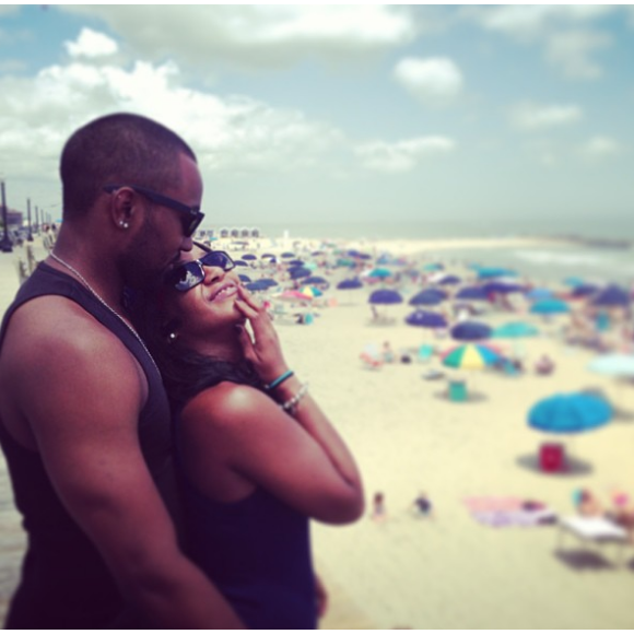 Nick Gordon et sa compagne Bobbi Kristina, heureux et en couple. Photo publiée sur sa page Instagram avant qu'elle ne plonge dans le coma au mois de janvier 2015