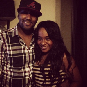 Nick Gordon et sa compagne Bobbi Kristina, heureux et en couple. Photo publiée sur sa page Instagram avant qu'elle ne plonge dans le coma au mois de janvier 2015