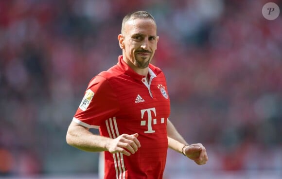 Franck Ribery lors du match Bayern Munich/Hanovre le 17 mai 2015.