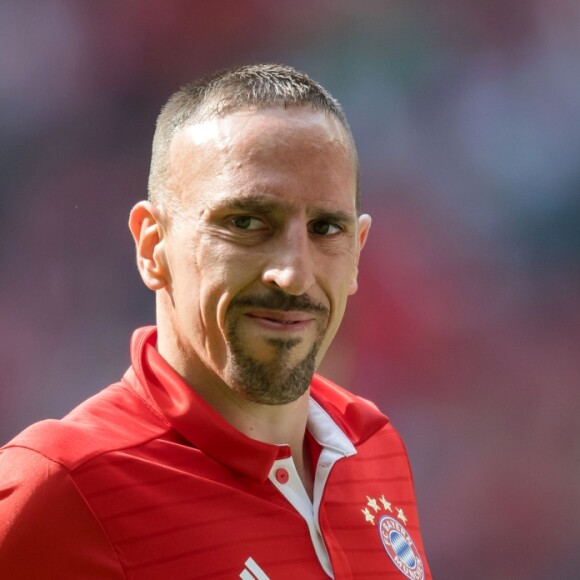 Franck Ribery lors du match Bayern Munich/Hanovre le 17 mai 2015.