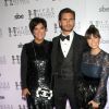 Kris Jenner, Scott Disick et Kourtney Kardashian, - Scott Disick fete ses 30 ans a Las Vegas le 26 mai 2013.