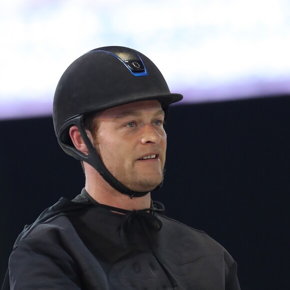 Benoit Petitjean (compagnon de Laurent Ruquier) - Pro-Am for Charity présenté par Hyatt lors de la troisième journée du Longines Masters de Paris 2016 au parc des expositions de Villepinte le 3 décembre 2016. © Dominique Jacovides-Cyril Moreau/Bestimage  Pro-Am for Charity presented by Hyatt Rider during the third day of the Longines Masters of Paris 2016 at the parc des expositions de Villepinte near Paris on December, 3 2016.03/12/2016 - Villepinte