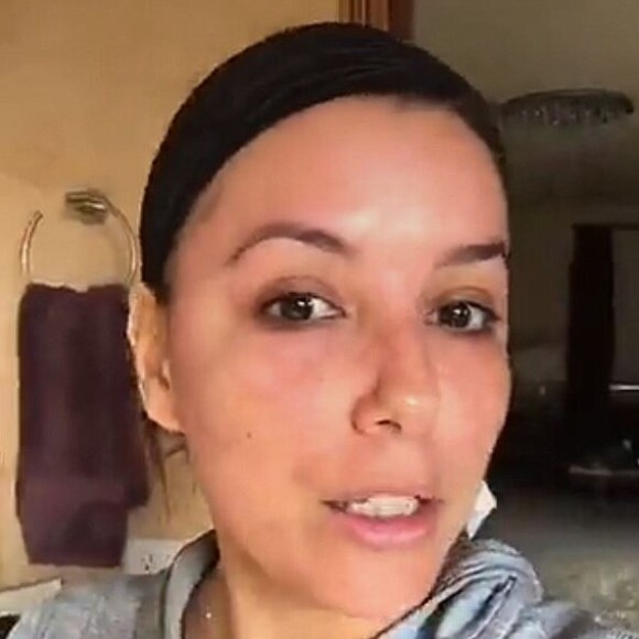 Eva Longoria sur Snapchat. Décembre 2016