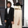 Erik Anders Lang et Sia - People à la soirée "Vanity Fair Oscar Party" à Hollywood, le 22 février 2015.