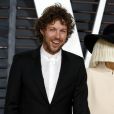 Erik Anders Lang et Sia - People à la soirée "Vanity Fair Oscar Party" à Hollywood, le 22 février 2015.