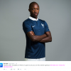 Antoine Conte sous les couleurs de l'équipe de France espoir. Photo postée sur Twitter par Europe 1 le 9 décembre 2016.