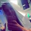 Capucine Anav chez le coiffeur, sur Snapchat, dimanche 11 décembre 2016