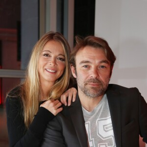Exclusif - Hélène Rollès et Patrick Puydebat - Présentation en avant-première du 300ème épisode de la série "Les Mystères de l'Amour" au siège de TF1 à Boulogne-Billancourt le 14 avril 2016. Cet événement sera diffusé sur TMC le samedi 16 avril à 19h45. Il a plus de 25 ans que ces acteurs jouent ensemble; la première série était "Hélène et les garçons" en 1992 sur TF1 produite par Jean-Luc Azoulay. © Denis Guignebourg/Bestimage