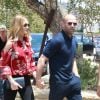 Rosie Huntington-Whiteley et son fiancé Jason Statham sont allés déjeuner à Malibu, le 29 mai 2016