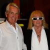 Michel Polnareff entouré de ses producteurs Gilbert et Nicole Coullier à l'Olympia à Paris le 14 juillet 2016. © Coadic Guirec / Bestimage
