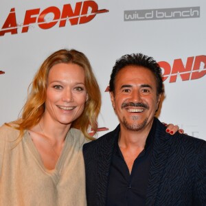 Caroline Vigneaux et José Garcia lors de l'avant-première du film "A Fond" du réalisateur Nicolas Benamou au cinéma Gaumont-Opéra à Paris, France, le 12 décembre 2016. © Coadic Guirec/Bestimage