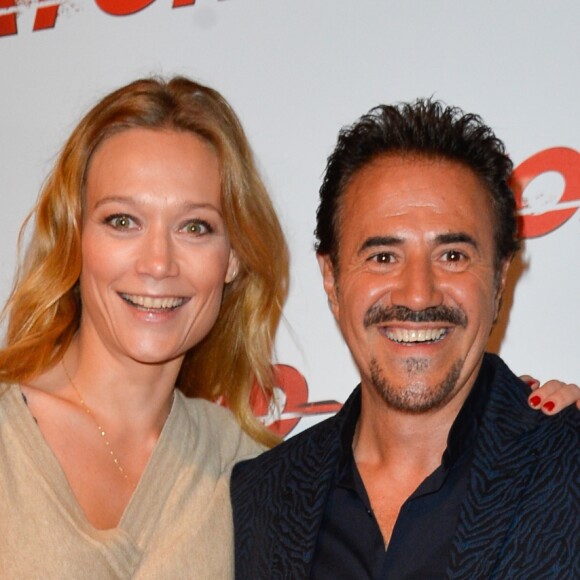 Caroline Vigneaux et José Garcia lors de l'avant-première du film "A Fond" du réalisateur Nicolas Benamou au cinéma Gaumont-Opéra à Paris, France, le 12 décembre 2016. © Coadic Guirec/Bestimage