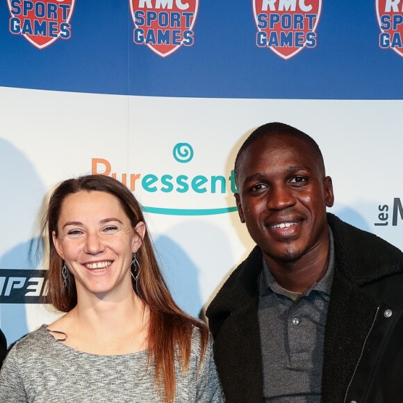 Semi Exclu - Kevin Mayer, Marie-Amélie Le Fur, Souleymane Cissokho et Gauthier Grumier - Photocall de la cérémonie des RMC Sport Games Awards aux Menuires le 9 décembre 2016 © Cyril Moreau / Bestimage 09/12/2016 - Les Menuires