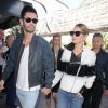 Cheryl Cole et son mari Jean-Bernard Fernandez-Versini quittent Cannes, le 16 mai 2015