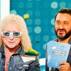 Cyril Hanouna et Michel Polnareff - Michel Polnareff participe à l'émission "Touche pas à mon poste" (TPMP) à Paris, France, le 15 septembre 2016. © JLPPA/Bestimage