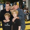 Ray Liotta avec James Caan, Linda Stokes et leurs enfants James Arthur and Jacob Nicholas à Los Angeles, le 8 octobre 2007.