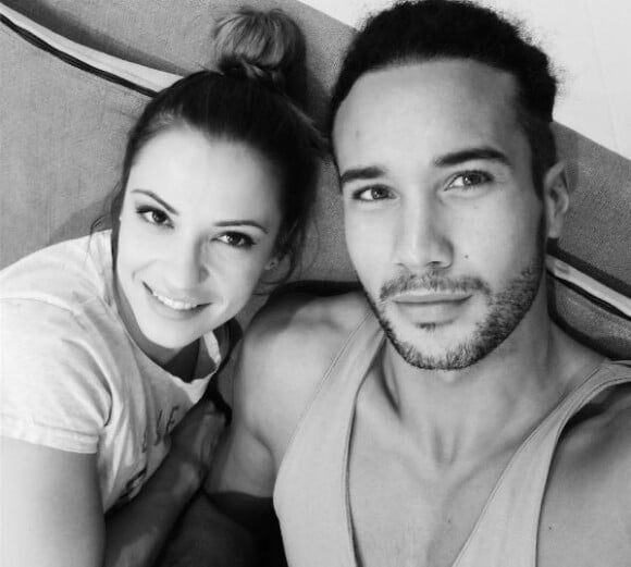 Laurent Maistret et sa partenaire de "Danse avec les stars 7" Denitsa Ikonomova, sur Instagram, décembre 2016