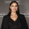 Irina Shayk célèbre le 20ème anniversaire de la marque de lingerie "Intimissimi" à Madrid, Espagne, le 17 novembre 2016.