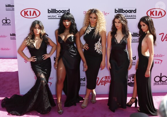 Le groupe 5th Harmony ( Ally Brooke, Normani Kordei, Dinah Jane, Lauren Jauregui, and Camila Cabello) à la soirée Billboard Music Awards à T-Mobile Arena à Las Vegas, le 22 mai 2016 © Mjt/AdMedia via Bestimage
