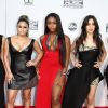 Dinah-Jane Hansen, Ally Brooke, Camila Cabello, Lauren Jauregui et Normani Kordei de Fifth Harmony à La 43ème cérémonie annuelle des "American Music Awards" à Los Angeles, le 22 novembre 2015.
