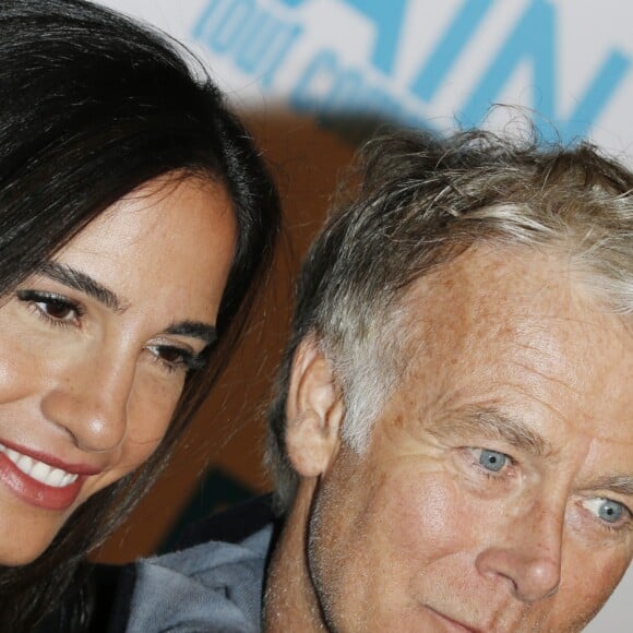 Franck Dubosc et sa femme Danièle lors de l'avant-première du film "Demain tout commence" au Grand Rex à Paris le 28 novembre 2016.