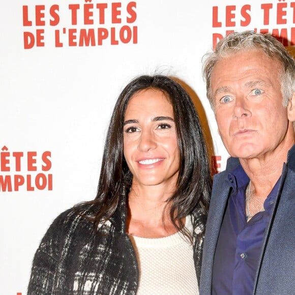 Franck Dubosc et sa femme Danièle - Avant-première du film "Les tÍtes de l'emploi" au complexe cinématographique parisien Gaumont-Opéra à Paris, France, le 14 novembre 2016. © Pierre Perusseau/Bestimage14/11/2016 - Paris