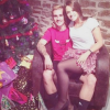 Antoine Griezmann pose avec sa compagne Erika Choperen pour Noël.