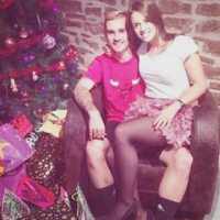 Antoine Griezmann : Nouvelle photo de sa fille, pour son premier Noël à trois