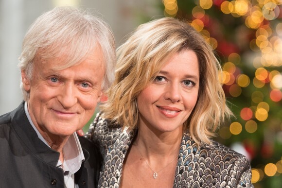 Exclusif - Enregistrement de l'émission "Même Le Dimanche" présentée par Dave et Wendy Bouchard à La Plaine Saint-Denis, le 5 décembre 2016. Diffusion sur France 3 le 1er janvier 2017.