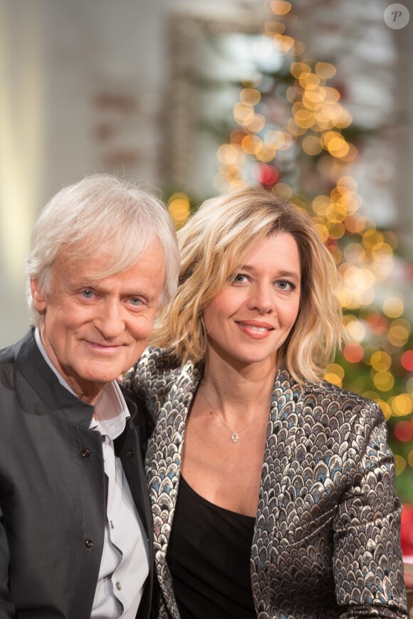 Exclusif - Enregistrement de l'émission "Même Le Dimanche" présentée par Dave et Wendy Bouchard à La Plaine Saint-Denis, le 5 décembre 2016. Diffusion sur France 3 le 1er janvier 2017.