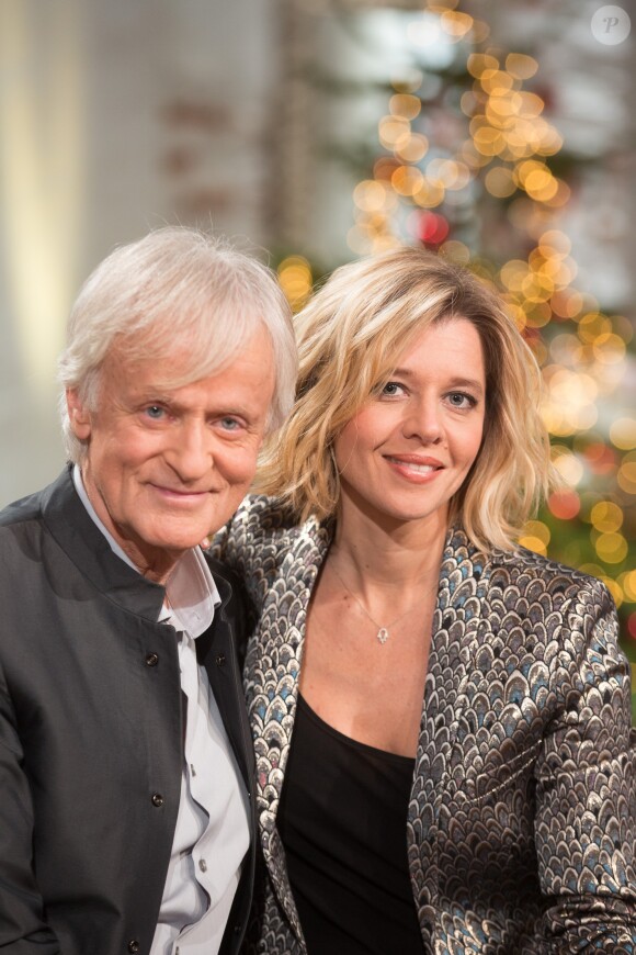 Exclusif - Enregistrement de l'émission "Même Le Dimanche" présentée par Dave et Wendy Bouchard à La Plaine Saint-Denis, le 5 décembre 2016. Diffusion sur France 3 le 1er janvier 2017.
