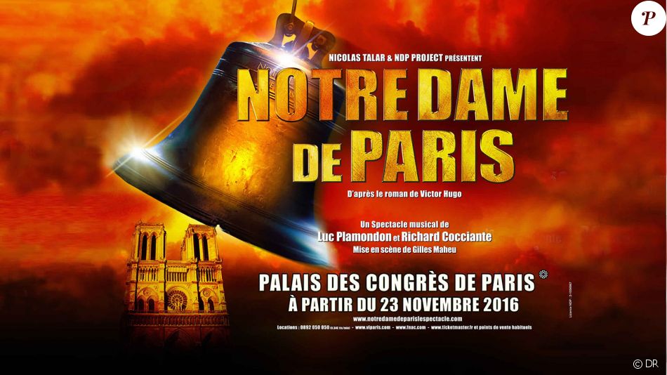 La comédie musicale Notre Dame de Paris, au Palais des Congrès de Paris