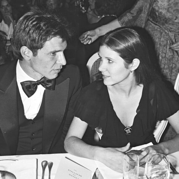 Harrison Ford et Carrie Fisher à Deauville pour la présentation du film Blade Runner en 1982