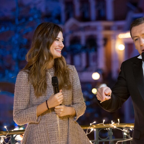 Exclusif - Dany Boon et Alice Pol lors de l'enregistrement de l'émission "Toute la musique qu'on aime" à Disneyland Paris, le 12 décembre 2016. L'émission sera présentée par Nikos Aliagas et diffusée sur TF1 le 31 décembre. © Cyril Moreau / Bestimage