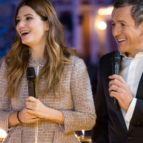 Exclusif - Dany Boon et Alice Pol lors de l'enregistrement de l'émission "Toute la musique qu'on aime" à Disneyland Paris, le 12 décembre 2016. L'émission sera présentée par Nikos Aliagas et diffusée sur TF1 le 31 décembre. © Cyril Moreau / Bestimage