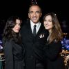 Exclusif - Jenifer Bartoli, Nikos Aliagas et Camille Chamoux lors de l'enregistrement de l'émission "Toute la musique qu'on aime" à Disneyland Paris, le 12 décembre 2016. L'émission sera présentée par Nikos Aliagas et diffusée sur TF1 le 31 décembre. © Cyril Moreau / Bestimage