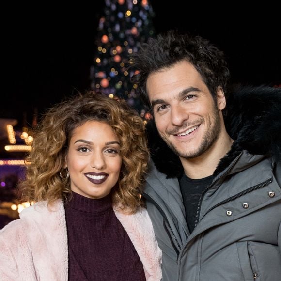 Exclusif - Tal et Amir Haddad lors de l'enregistrement de l'émission "Toute la musique qu'on aime" à Disneyland Paris, le 12 décembre 2016. L'émission sera présentée par Nikos Aliagas et diffusée sur TF1 le 31 décembre. © Cyril Moreau / Bestimage