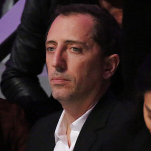 Gad Elmaleh au défilé "Victoria's Secret Paris 2016" au Grand Palais à Paris, le 30 novembre 2016.