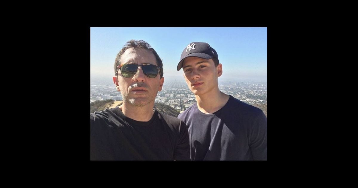 Fils Gad Elmaleh Demain Nous Appartient Gad Elmaleh et son fils Noé sur une photo publiée sur Instagram le 14