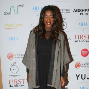 Hapsatou Sy - Soirée de lancement du livre "the healthy book" d'Aria Crescendo au Normandy hôtel à Paris, France, le 24 novembre 2016. © CVS/Bestimage