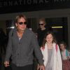 Nicole Kidman arrive à l'aéroport Lax en famille avec son mari Keith Urban et leurs filles Faith et Sunday Rose à Los Angeles le 30 décembre 2016