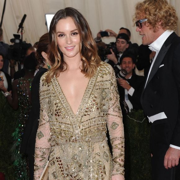 Leighton Meester à la Soirée du Met Ball / Costume Institute Gala 2014: "Charles James: Beyond Fashion" à New York, le 5 mai 2014.