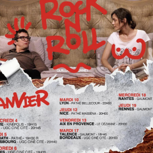 Le planning des avant-premières de "Rock'n'Roll", avec Guillaume Canet et Marion Cotillard.