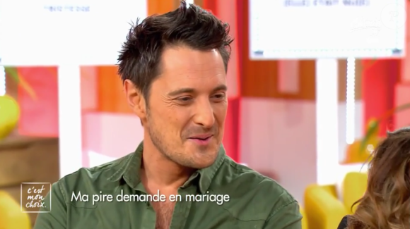 Vincent Cerutti parle mariage avec Hapsatou Sy dans "C'est mon choix" sur Chérie 25, le 4 janvier 2017.