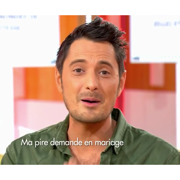 Vincent Cerutti parle mariage avec Hapsatou Sy dans "C'est mon choix" sur Chérie 25, le 4 janvier 2017.